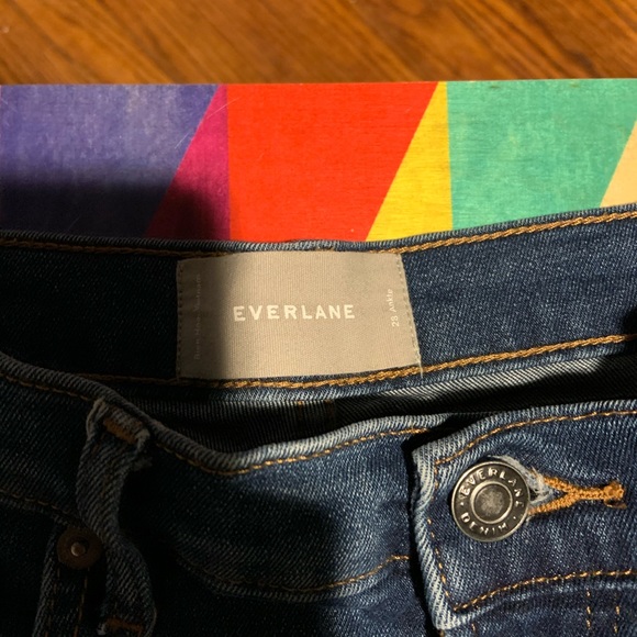 Everlane Authentic High Rise Skinny Jeans NWOT 28 - Picture 4 of 4